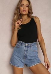 Czarne Body Timasia. Czarne body i gorsety Renee, bez wzorów, z bawełny. Za 24.99 zł.