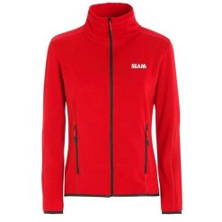Bluza Polarowa Slam Act Ws Grid Damskie. Niebieskie bluzy damskie SLAM, m, bez wzorów, z materiału, bez kaptura. Za 689.99 zł.