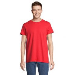 Koszulka Unisex Dla Dorosłych Re Crusader Z Recyklingu. Czerwone bluzki damskie SOL'S, s, bez wzorów, sportowe, bez kołnierzyka, bez ramiączek. Za 36.99 zł.