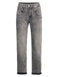 Herrlicher Dżinsy "Shyra" - Tapered fit - w kolorze szarym rozmiar: W27. Szare jeansy damskie Herrlicher, z podwyższonym stanem. Za 217.99 zł.