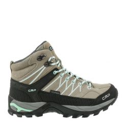 Damskie buty trekkingowe CMP Rigel Waterproof. Brązowe obuwie trekkingowe damskie CMP, z materiału, bez zapięcia. Za 425.30 zł.