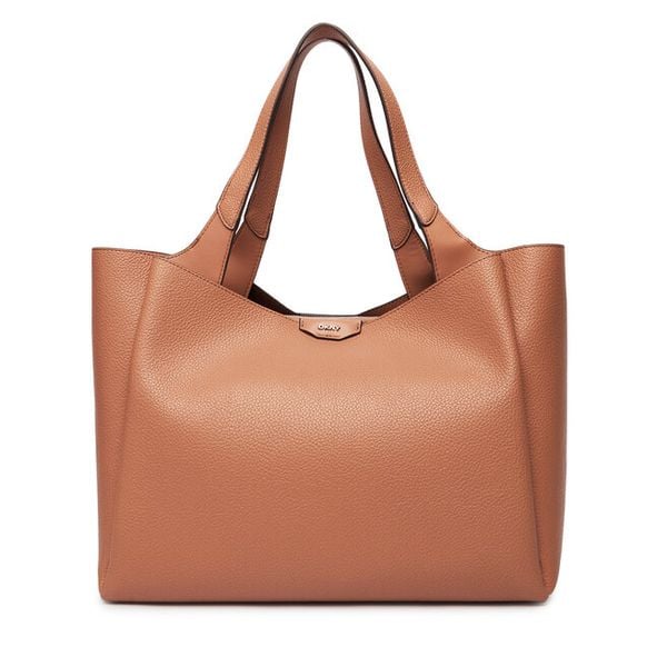 Torebka DKNY. Brązowe torebki klasyczne damskie DKNY, bez dodatków. Za 749.99 zł.