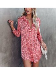 LA Angels Sukienka w kolorze czerwono-kremowym rozmiar: XL. Czerwone sukienki damskie LA Angels, bez wzorów, bez ramiączek. Za 136.13 zł.