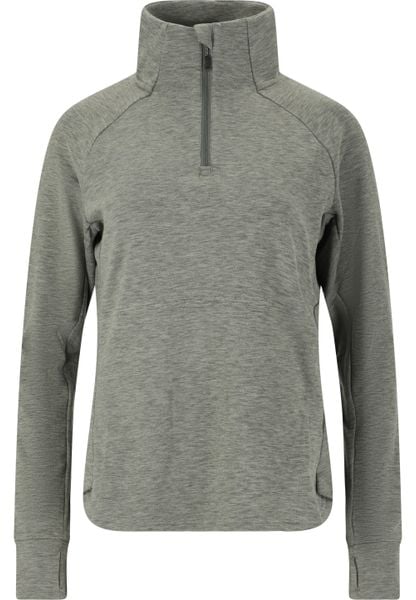 Bluza trekkingowa damska Whistler Kajsa. Szare bluzy damskie WHISTLER, bez wzorów, z elastanu, bez kaptura. Za 179.99 zł.