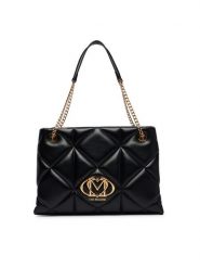 LOVE MOSCHINO Torebka JC4040PP0OLC0000 Czarny. Czarne torebki klasyczne damskie Love Moschino, ze skóry, bez dodatków. Za 1,099.00 zł.