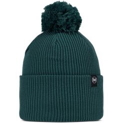 Czapka BUFF KNITTED BEANIE RENVI. Zielone czapki damskie Buff, bez wzorów. W wyprzedaży za 67.46 zł.