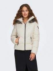 ONLY Kurtka pikowana w kolorze białym rozmiar: XL. Białe kurtki damskie Only, xl, bez wzorów, bez kaptura. Za 122.96 zł.
