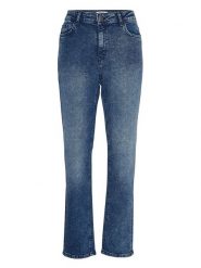 MOSS COPENHAGEN Dżinsy "Adrina Rikka" - Slim fit - w kolorze niebieskim rozmiar: XS. Niebieskie jeansy damskie Moss Copenhagen, z podwyższonym stanem. Za 105.38 zł.
