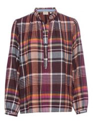 Camel Active Bluzka w kolorze czerwono-różowo-czarnym rozmiar: XL. Czarne bluzki damskie Camel Active, xl, bez wzorów, bez kołnierzyka, bez ramiączek. Za 134.85 zł.