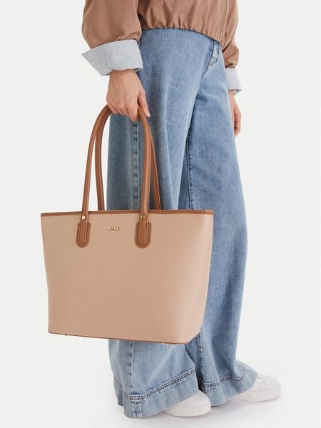 MEXX Torebka EO-MEXX-S-006-09 Beżowy. Brązowe shopper bag Mexx, z materiału, bez dodatków. Za 143.99 zł.