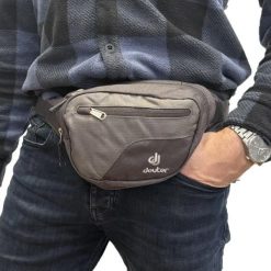 Nerka saszetka na dokumenty i pieniądze Deuter Organizer Belt. Nerki i saszetki damskie Deuter, bez wzorów, z materiału. Za 131.99 zł.
