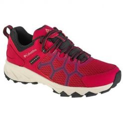Buty trekkingowe damskie Columbia Peakfreak Ii. Czerwone obuwie trekkingowe damskie Columbia, z gumy, bez zapięcia. Za 339.00 zł.