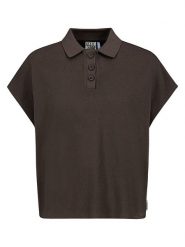 Eight2Nine Koszulka w kolorze brązowym rozmiar: M. Brązowe bluzki damskie Eight2Nine, m, bez wzorów, z bawełny, bez kołnierzyka, bez ramiączek. Za 43.99 zł.