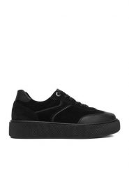 Lasocki Sneakersy CEO-WI23-CRICKIT-01 Czarny. Czarne obuwie sportowe damskie Lasocki, ze skóry, bez zapięcia. Za 219.99 zł.