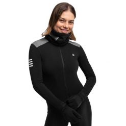Damska termoaktywna koszulka rowerowa Kolarstwo Siroko SRX M4 Selva Negra. Czarne koszulki damskie SIROKO, m, bez wzorów, z tkaniny, bez kołnierzyka, bez ramiączek. W wyprzedaży za 296.00 zł.