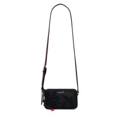 Torebka Desigual. Czarne listonoszki damskie Desigual, bez wzorów, bez dodatków. Za 249.99 zł.