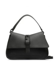 Furla Torebka Flow WB00996-BX2045-O6000-1020 Czarny. Czarne torebki klasyczne damskie Furla, ze skóry, bez dodatków. Za 1,259.00 zł.