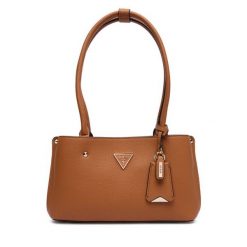 Torebka Guess. Brązowe torebki klasyczne damskie Guess, bez dodatków. Za 439.99 zł.