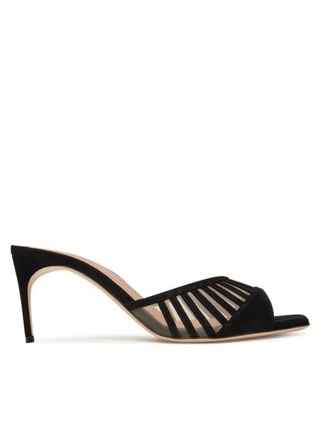 MALONE SOULIERS Klapki Bellatrix 70-2 Czarny. Czarne klapki damskie MALONE SOULIERS, bez wzorów, ze skóry, bez obcasa, bez zapięcia. Za 1,609.00 zł.