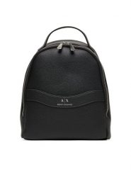 Armani Exchange Plecak XW000924 AF13676 UC001 Czarny. Czarne plecaki Armani Exchange, bez wzorów, ze skóry. Za 659.99 zł.