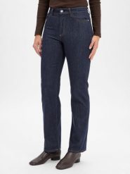 BOSS Dżinsy - Parkway Slim Straight Kobiety niebieski, 27-32. Niebieskie jeansy damskie Boss. Za 479.95 zł.