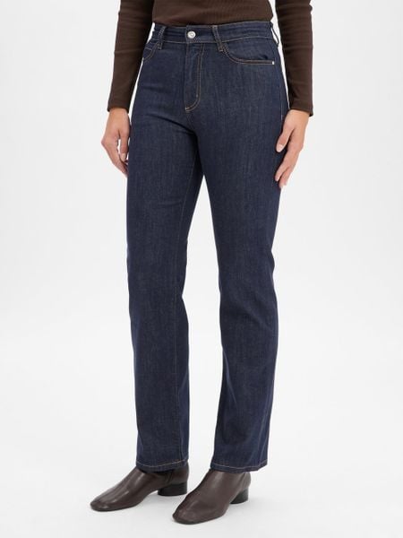 BOSS Dżinsy - Parkway Slim Straight Kobiety niebieski, 27-32. Niebieskie jeansy damskie Boss. Za 479.95 zł.