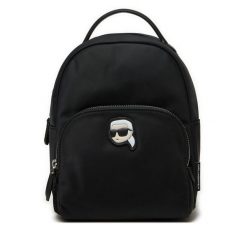 Plecak KARL LAGERFELD. Czarne plecaki KARL LAGERFELD, bez wzorów. Za 589.99 zł.