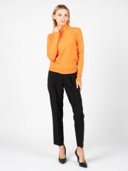 Silvian Heach Sweter "Nunteg" | PGA22144LU | Nunteg | Kobieta | Pomarańczowy. Brązowe golfy damskie Silvian Heach, xl, z dzianiny, bez kołnierzyka. W wyprzedaży za 149.00 zł.
