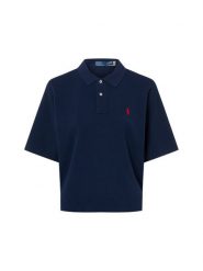 Polo Ralph Lauren Damska koszulka polo Kobiety Bawełna niebieski jednolity, XL. Niebieskie koszulki damskie Polo Ralph Lauren, xl, bez wzorów, z bawełny, bez kołnierzyka, bez ramiączek. Za 639.95 zł.