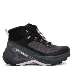 Trekkingi Salomon. Szare obuwie trekkingowe damskie Salomon, bez zapięcia. Za 819.99 zł.