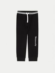 Coccodrillo Spodnie dresowe ZC4120201ABK Czarny Regular Fit. Czarne spodnie dresowe chłopięce COCCODRILLO, z bawełny. Za 89.90 zł.