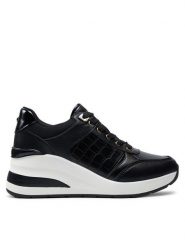 Aldo Sneakersy Iconistep 13711820 Czarny. Czarne obuwie sportowe damskie ALDO, ze skóry, bez zapięcia. Za 189.99 zł.