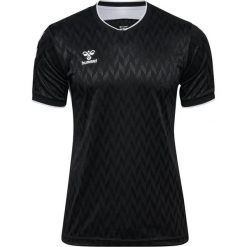 Koszulka Hummel Legend. Czarne koszulki damskie Hummel, bez wzorów, bez kołnierzyka, bez ramiączek. Za 203.50 zł.