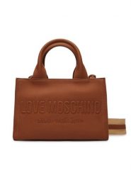 LOVE MOSCHINO Torebka JC4044PP1OLE0200 Brązowy. Brązowe torebki klasyczne damskie Love Moschino, ze skóry, bez dodatków. Za 879.99 zł.