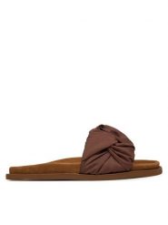 Inuikii Klapki Fjord Flower 1004.003.0122 Brązowy ciemny. Brązowe klapki damskie Inuikii, bez wzorów, z materiału, bez obcasa, bez zapięcia. Za 979.99 zł.