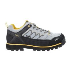 Buty trekkingowe CMP WP. Szare obuwie trekkingowe damskie CMP, z materiału, bez zapięcia. Za 470.50 zł.