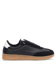 Sprandi Sneakersy RETROSTEMP WPRS-22M12313 Czarny. Czarne obuwie sportowe damskie Sprandi, ze skóry, bez zapięcia. Za 111.99 zł.
