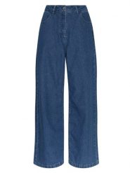 MOSS COPENHAGEN Dżinsy - Loose fit - w kolorze niebieskim rozmiar: XS. Niebieskie jeansy damskie Moss Copenhagen, z podwyższonym stanem. Za 136.13 zł.