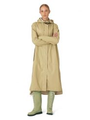 Ilse Jacobsen Płaszcz przeciwdeszczowy w kolorze żółtym rozmiar: 34. Żółte płaszcze damskie Ilse Jacobsen, bez wzorów, bez kaptura. Za 265.45 zł.