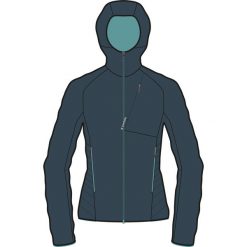 Kurtka alpinistyczna damska Simond Alpinism. Niebieskie kurtki damskie SIMOND, m, bez wzorów, z materiału, bez kaptura. Za 299.99 zł.