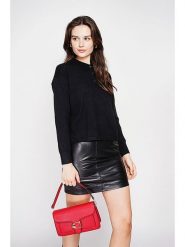 C& Jo Sweter w kolorze czarnym rozmiar: 42. Czarne swetry klasyczne damskie C& Jo, bez kołnierzyka. Za 121.99 zł.