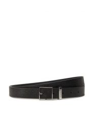 Calvin Klein Pasek Damski Branded Loop Square Belt 2.5_Mn K60K613244 Czarny. Czarne paski damskie Calvin Klein, bez wzorów, ze skóry. Za 119.99 zł.