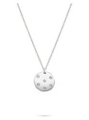 Tamaris Naszyjnik z zawieszką - dł. 45 cm rozmiar: onesize. Szare naszyjniki damskie Tamaris, z cyrkonią, ze stali. Za 108.99 zł.