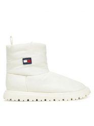 Tommy Jeans Śniegowce Tjw Snow Boot EN0EN02823 Biały. Białe śniegowce damskie Tommy Jeans, z jeansu. Za 409.99 zł.