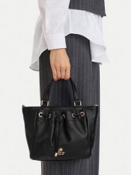 Beverly Hills Polo Club Torebka CEO-BHPC-C-006-10 Czarny. Czarne torebki klasyczne damskie Beverly Hills Polo Club, ze skóry, bez dodatków. Za 229.99 zł.