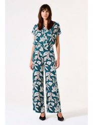 Garcia Spodnie w kolorze turkusowym rozmiar: XL. Niebieskie spodnie materiałowe damskie Garcia, bez wzorów, z materiału. Za 113.99 zł.