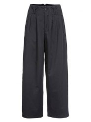 Herrlicher Spodnie "Feodora" w kolorze ciemnoszarym rozmiar: W33. Szare spodnie materiałowe damskie Herrlicher, bez wzorów, z bawełny. Za 195.99 zł.