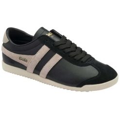 Sznurowane trampki damskie Gola Bullet Pearl. Czarne trampki damskie Gola, bez wzorów, z materiału, bez zapięcia. Za 324.50 zł.