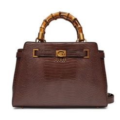 Torebka Guess. Brązowe torebki klasyczne damskie Guess, bez dodatków. Za 559.99 zł.