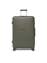 Beverly Hills Polo Club Walizka duża CEO-BHPC-L-003-08-KHAKI Khaki. Brązowe walizki Beverly Hills Polo Club, bez wzorów, z tworzywa sztucznego, duże. Za 399.99 zł.
